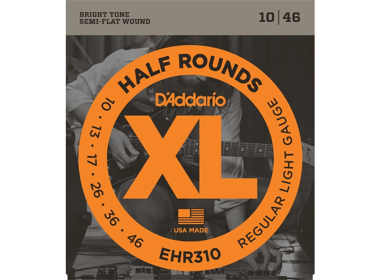 D'Addario EHR310 Half Round (010-046) 